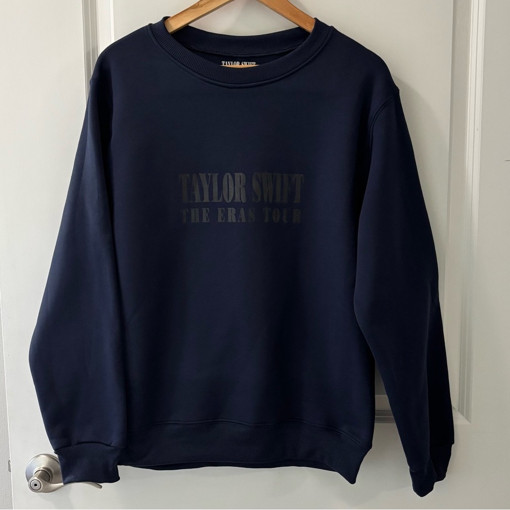 Taylor Swift Dark Blue Eras Tour Sweatshirt